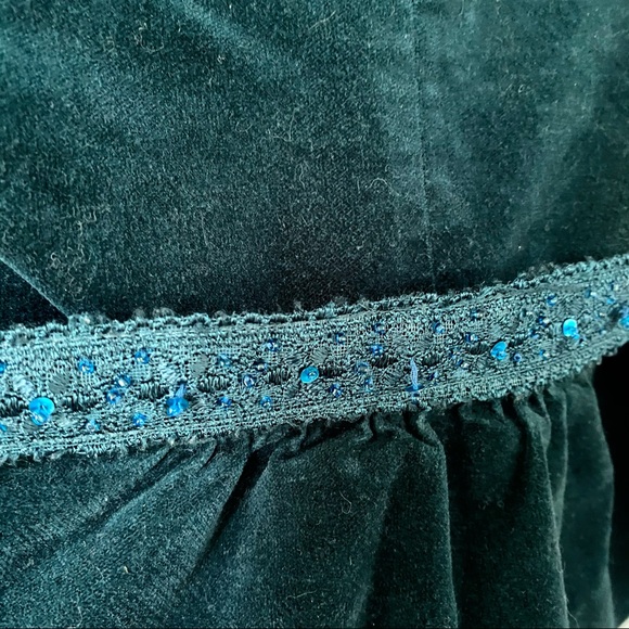 Stylish velvet blazer - Picture 5 of 7